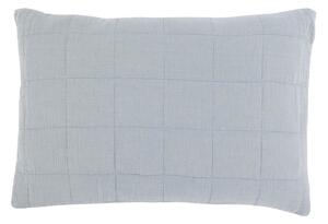 Prošívaný povlak na polštář Aix Vintage Sky Blue 60 × 40 cm