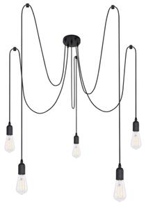 Globo A110-5 - Závěsné osvětlení MARACANA 5xE27/60W/230V