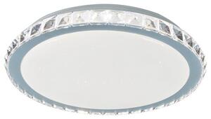 RABALUX 2420 Cressida stropní svítidlo LED D405mm 24W/1720lm 4000K chromová, bílá. starlight efekt