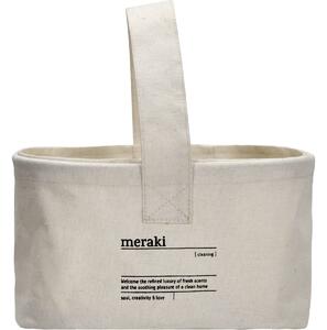 Úložný textilní košík Meraki Clean White