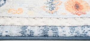 Makro Abra Kusový koberec MIA 4464A Klasický krémový modrý Rozměr: 140x200 cm
