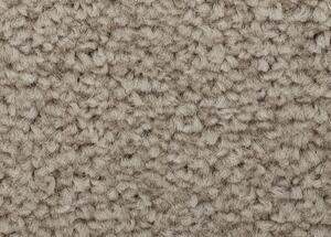 Breno Metrážový koberec CAROUSEL 91, šíře role 400 cm, Hnědá