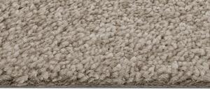 Breno Metrážový koberec CAROUSEL 91, šíře role 400 cm, Hnědá