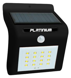 Nástěnné solární LED světlo s detektorem pohybu černá samostatně