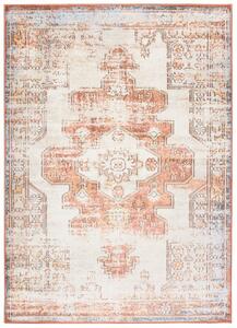 Makro Abra Kusový koberec MIA 5148A Klasický moderní krémový hnědý Rozměr: 80x150 cm