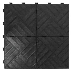 Multy home Gumová dlaždice EXTREME SOLID 45 x 45 cm, černá, 1 ks
