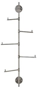 Nástěnný věšák Flex Silver Finish