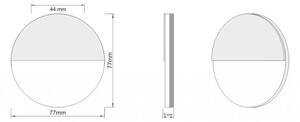 LDST RO-01-SZ-BC8 - Osvětlení schodiště ROBIN 8xLED/1,2W/230V