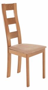 TEMPO Jídelní židle, světlehnědá/dub medový, FARNA
