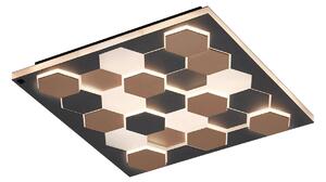STROPNÍ LED SVÍTIDLO, 55/55/7,5 cm Cinque - Stropní svítidla
