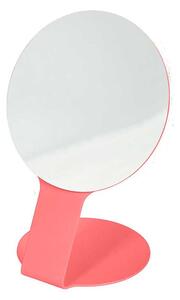 NOO.MA Růžové stolní zrcadlo Feys 18 x 18 x 26 cm