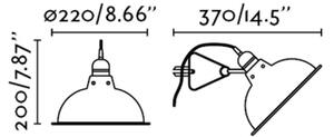 FARO 64169 - Lampa s klipem PEPPER 1xE27/15W/230V