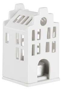 Porcelánový svícen domeček Townhouse 10,5 cm