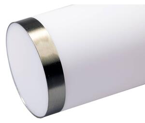 LED RGBW Stmívatelná venkovní lampa LIVIA 1xE27/6,5W/230V 100 cm IP44 stříbrná