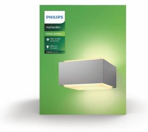 Philips 17337/87/PN - Venkovní nástěnné svítidlo MYGARDEN HEDGEHOG E27/42W IP44