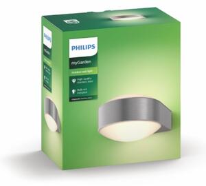 Philips 17336/47/PN - Venkovní nástěnné svítidlo MYGARDEN CHIPMUNK E27/42W IP44