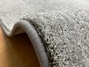 Vopi koberce Kusový koberec Udine šedý - 60x110 cm