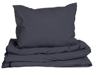 Povlečení z organické bavlny Crinkle Midnight 150 × 210 cm