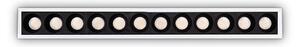 Ideal Lux Zápustné bodové LED svítidlo LIKA SLIM 6xLED Barva: Černá