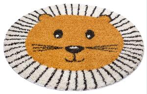 Zala Living - Hanse Home koberce Dětský kusový koberec Vini 105145 Mustard Black kruh - 160x160 (průměr) kruh cm