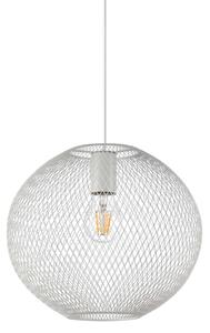 Ideal Lux Designové závěsné svítidlo NET ⌀29cm Barva: Bílá