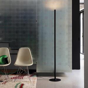 Ideal Lux Moderní stojací LED lampa LOOK Barva: Černá