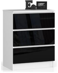 Komoda Kalista II (černá vysoký lesk). Akce -8%