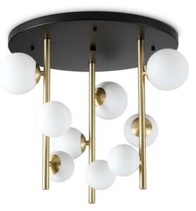 Ideal Lux Designové stropní svítidlo PERLAGE 9xG9 Barva: Jantar