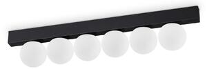 Ideal Lux Designové nástěnné/stropní LED svítidlo PING PONG Barva: Černá