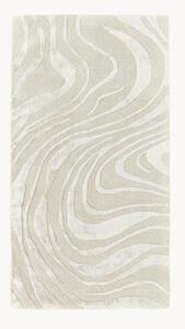 Ručně všívaný koberec s krátkým vlasem a strukturovaným povrchem Winola