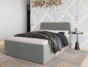 AMERICKÁ POSTEL, 120/200 cm, šedá MID.YOU - Postele s úložným prostorem, Online Only