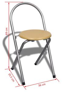 Skládací snídaňový set | barový stolek a 2 židle