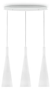 MILK SP3 závěsné svítidlo 3x E27 60W bez zdroje 62cm IP20, bílé