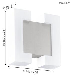 Eglo 95987 - LED Venkovní nástěnné svítidlo SITIA 2xLED/4,8W IP44