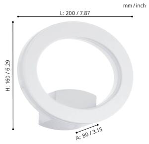 Eglo 96274 - LED venkovní nástěnné svítidlo EMOLLIO LED/10W/230V IP44