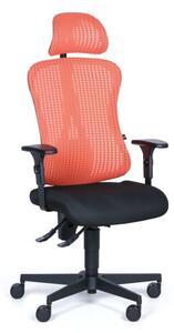 Kancelářská židle SITNESS 90, lososová