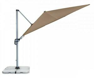 ACTIVE 350 x 260 cm – výkyvný zahradní slunečník s boční tyčí (Design látky: 846)