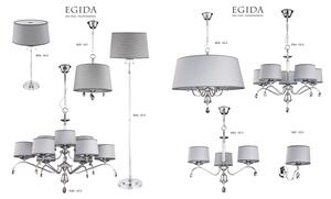 Jupiter 1602 - EG 1 CH - Křišťálový lustr EGIDA 3xE27/60W