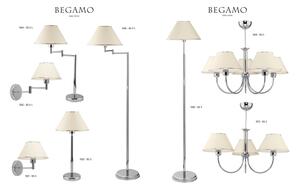 Jupiter 1583 - BG G CH - Stolní lampa BEGAMO E27/60W