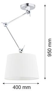 Argon 3548 - Závěsné svítidlo ZAKYNTOS 1xE27/60W