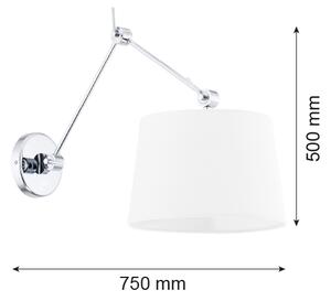 Argon 3545 - Nástěnné svítidlo ZAKYNTOS 1xE27/60W