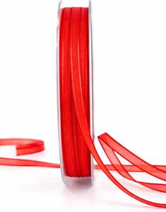 Chance Scarlet Red – úzká dekorační stuha 5mm x 5m (3,40Kč/m)