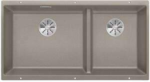 Blanco Subline 480/320-U granitový dřez 82.5x40 cm hnědá 523591