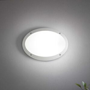 Ideal Lux - Venkovní nástěnné svítidlo MADDI 1xE27/23W/230V IP66 bílá
