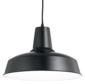 MOBY SP1 závěsné svítidlo 1x E27 60W bez zdroje 35cm IP20, černé