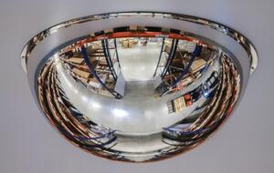 Dohledové hemisférické zrcadlo 1/2 sféry, horizontální, průměr 800 mm