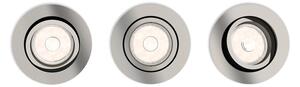 Philips 50393/17/PN - SADA 3x Podhledové svítidlo DONEGAL 1xGU10/5,5W/230V