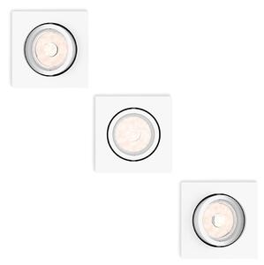 Philips 50193/31/PN - SADA 3x Podhledové svítidlo ENNEPER 1xGU10/5,5W/230V