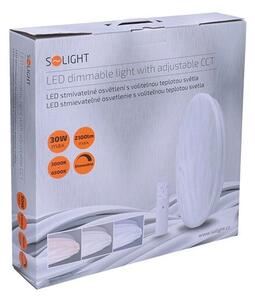 WO736 LED stropní světlo Wave, 30W, 2100lm, stmívatelné, CCT, dálkové ovládání