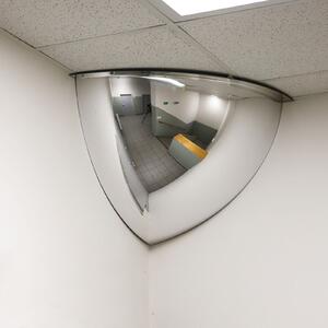 Dohledové hemisférické zrcadlo 1/8 sféry, průměr 1150 mm